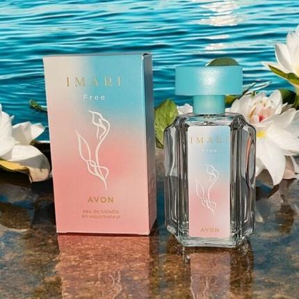 Immagine prodotto Avon Imari Free Eau De Toilette Women's Perfume Spray with Water Lily, Amber, and Bergamot (Eau de toilette)