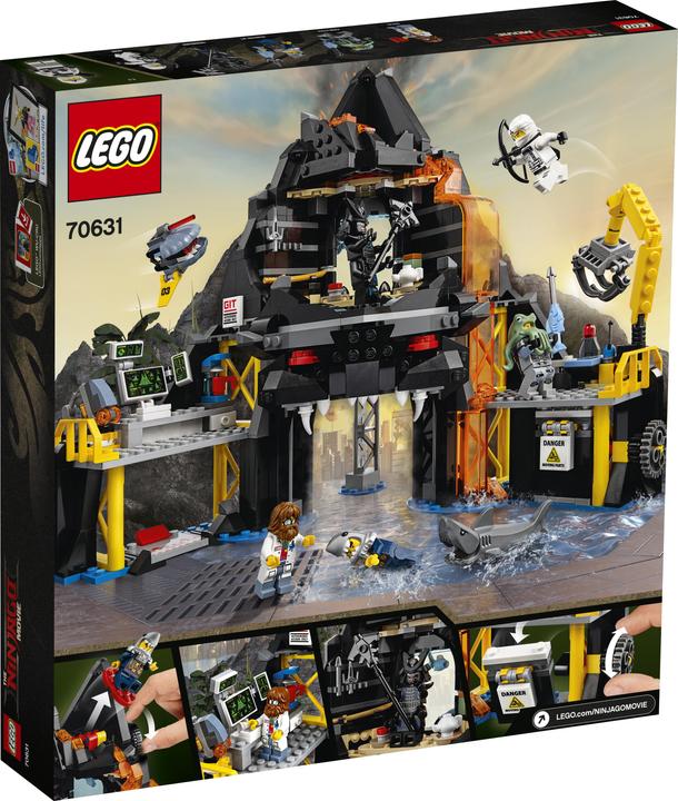 Actual product image LEGO Ninjago Garmadon's Volcano Lair (70631, LEGO Ninjago)