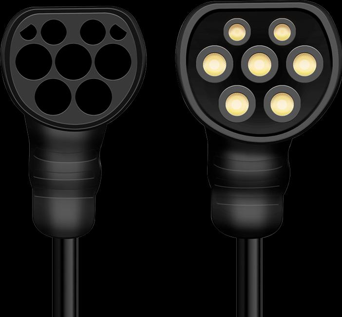 Produktbild LogiLink EV Ladekabel (Typ 2, 11 kW, 16 A, 7.50 m)