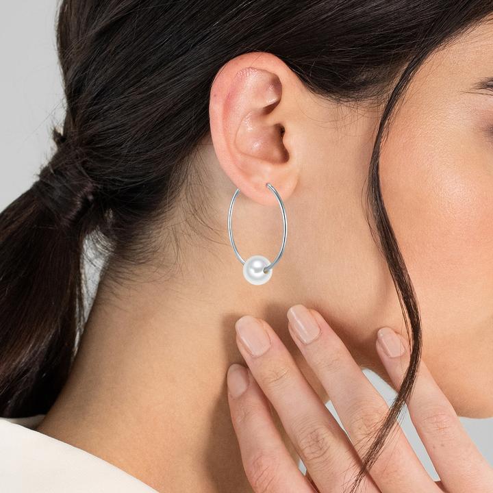 Produktbild Valero Pearls Damen Sterling Silber Süsswasser-Zuchtperle silber - 28651 (Sterling Silber)