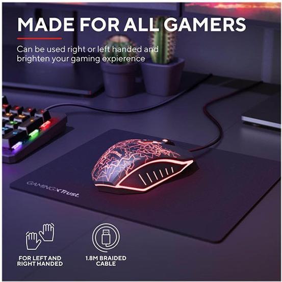 Produktbild Trust GXT105X IZZA MOUSE (Kabelgebunden)