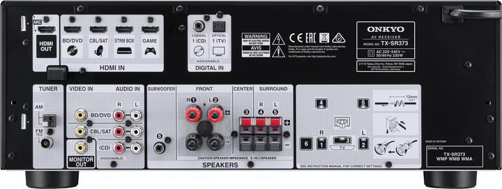 Produktbild Onkyo Tx-Sr373 (5.1 Kanal, FM)