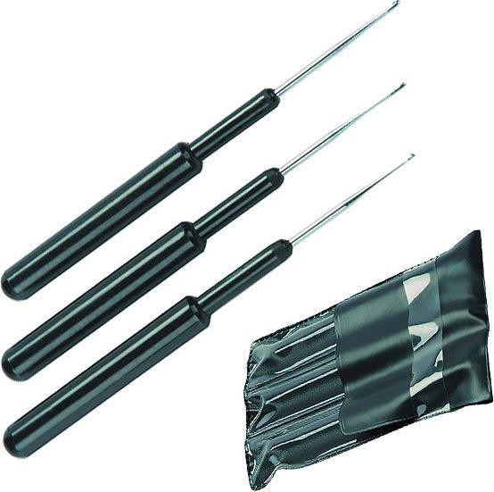 Actual product image Efalock Stringing needles set of 3, 0.75, 1, 1.25 mm