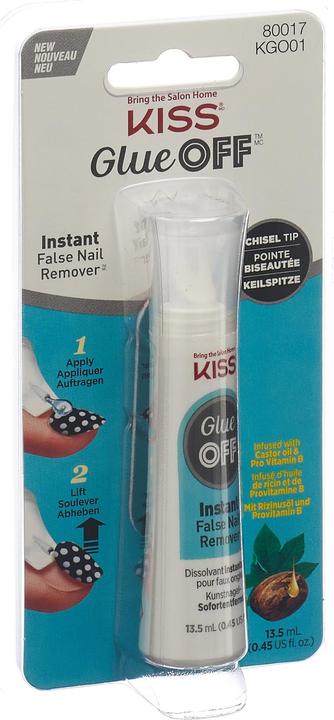 Immagine prodotto KISS Glue Off - Remover istantaneo per le unghie finte (Solvente per unghie, Trasparente)