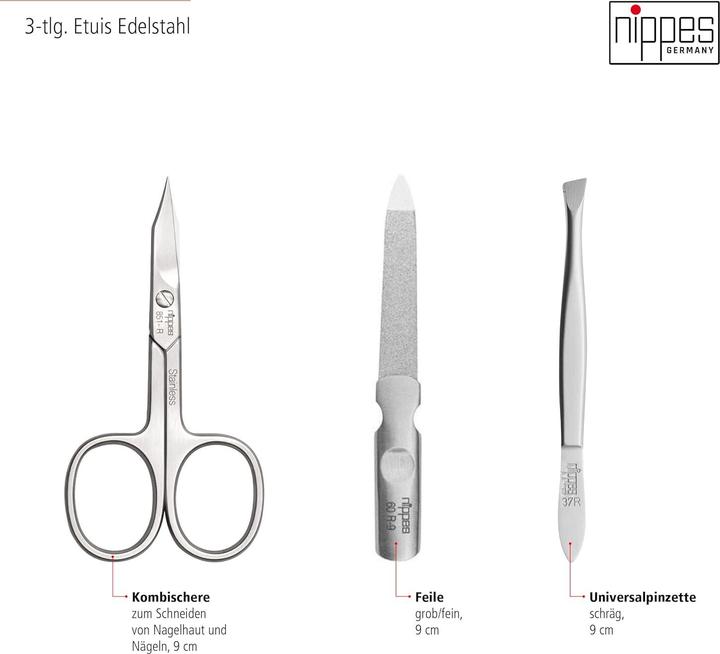 Produktbild Nippes Maniküre Set Leone (3-teilig)