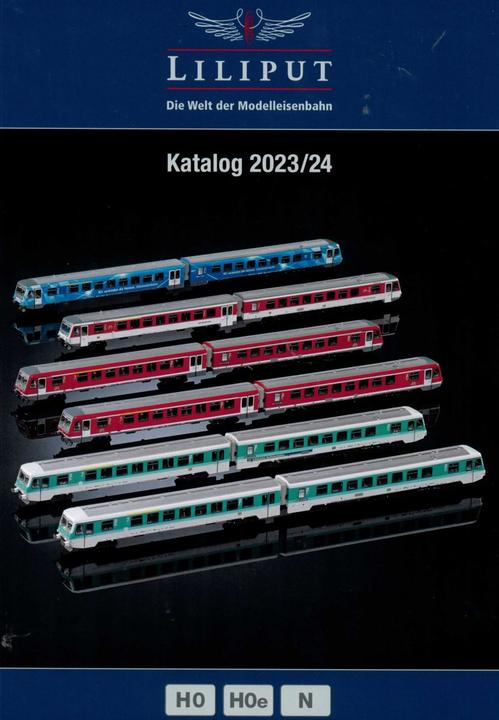 Actual product image Liliput Catalogue 2023/2024 (H0 H0e N) German