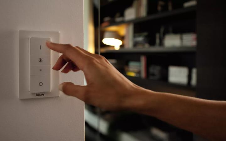 Actual product image Philips Hue Buckram Base (1000 lm, GU10)