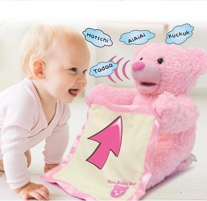 Produktbild Jamara Mrs. Babble Bear pink (26 cm)