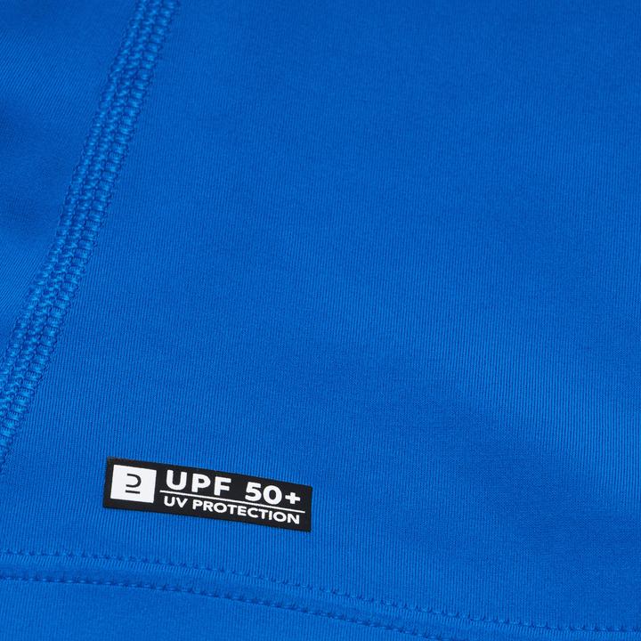 Image du produit Olaian T-shirt anti uv manches courtes Garçon - 500 vert et bleu