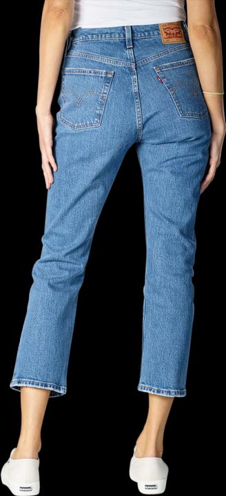 Produktbild Levis 501 Cropped Jeans Straight Fit charsleten ends (W26/L26)