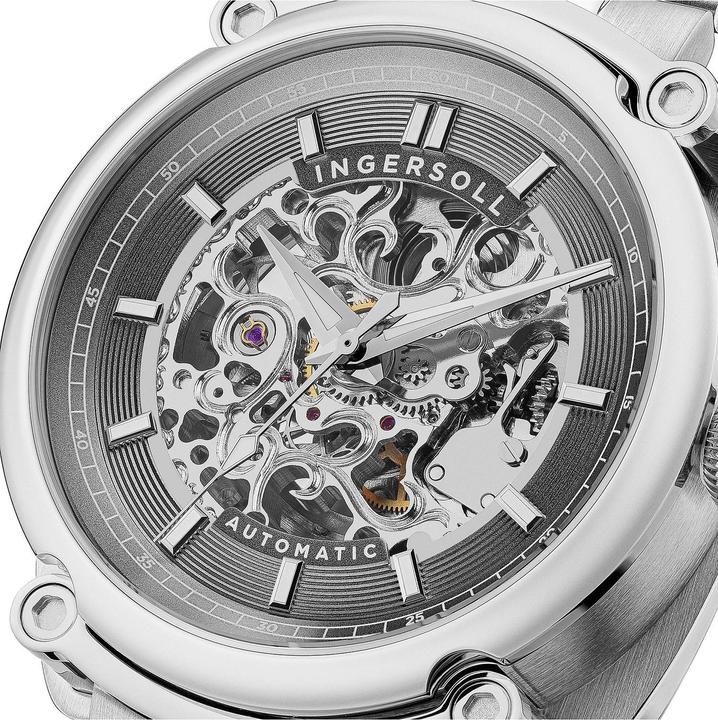 Produktbild Ingersoll 1892 Ingersoll I13304 The Michigan Automatik Herrenuhr 45mm 5ATM (Analoguhr, 45 mm)