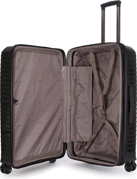 Produktbild Stratic Bright+ 4 Rollen Trolley L 76 cm mit Dehnfalte (96 l, XL (ab 115l))