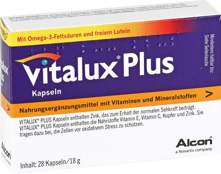 Produktbild Vitalux Plus Kaps (84 Stück, Kapseln, 98 g)