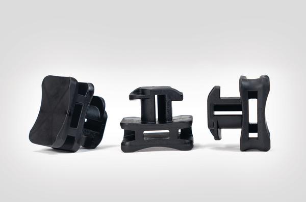 Actual product image HellermannTyton Cable tie base fastening element for aluminum construction profiles (Fixing loops, 19.30 mm, 500 pcs.)