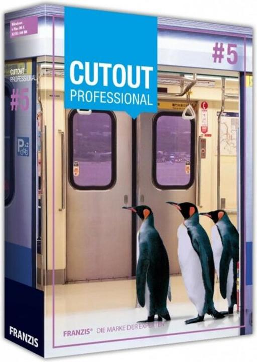 Produktbild Franzis CutOut 5 professional (1 User, unbegrenzt)