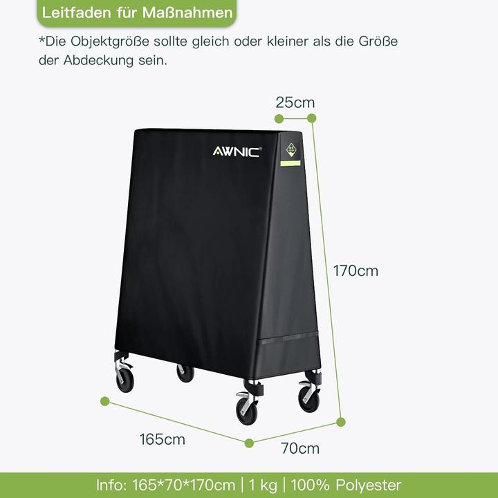 Produktbild Awnic Tischtennisplatte Abdeckung