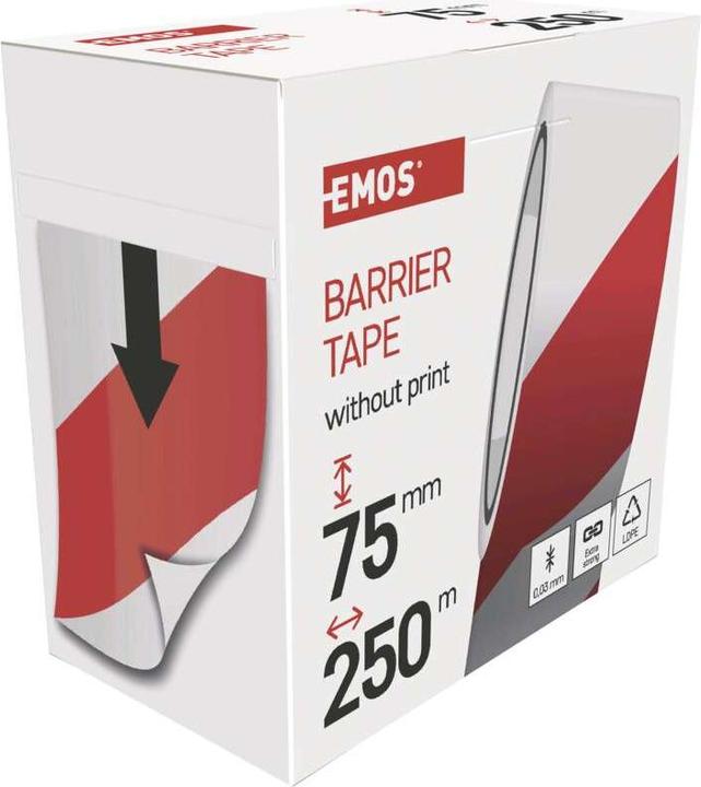 Immagine prodotto Emos Nastro barriera (75 mm)