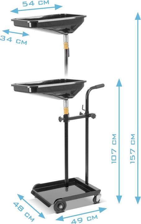 Image du produit Stahlwerk Séparateur d'huile Chariot de récupération d'huile Vidangeur d'huile