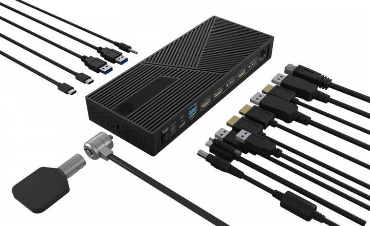 Produktbild Icy Box IB-DK2246AC (USB-C, 14 Ports)