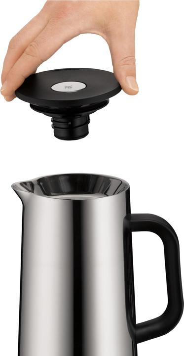 Produktbild WMF Thermoskanne Isolierkanne 1,0l Impulse Tee Kaffee Trinkflasche Edelstahl (1 l)