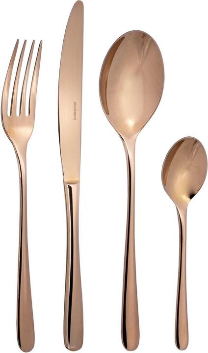 Sambonet Taste Besteck 24-tlg. copper (24 Piece, Cutlery set)