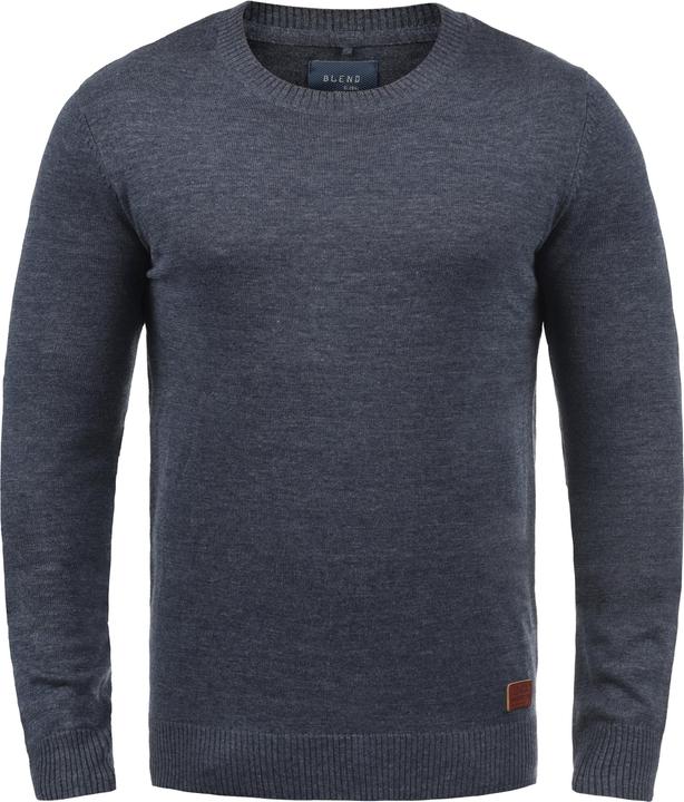 Image du produit Blend Lars Pull en maille fine Homme avec col rond et molleton (XL)