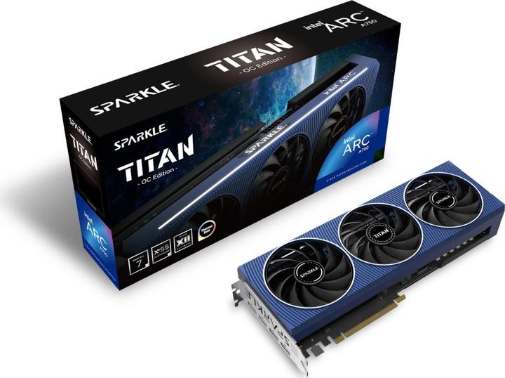 Actual product image Sparkle Intel A750 Titan OC (8 GB)