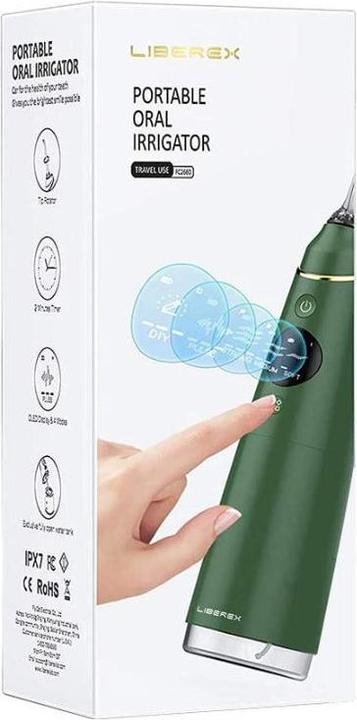Actual product image Liberex FC2660S OLED Water Flosser (green)