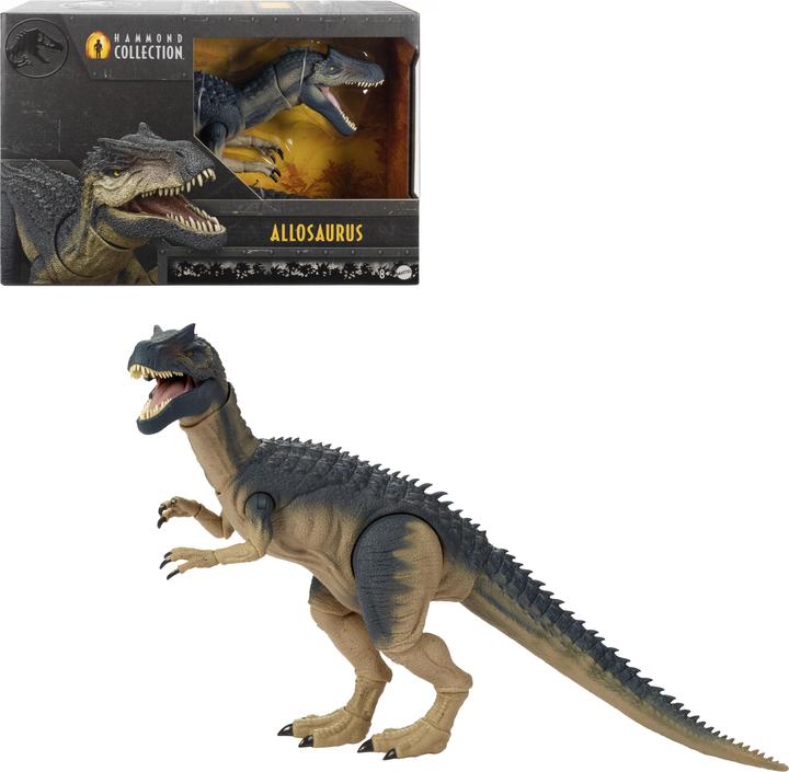 Actual product image Mattel Jurassic World Hammond Collection Allosaurus