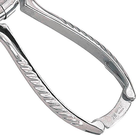 Produktbild Nippes Fussnagelzange, vernickelt, 13 cm