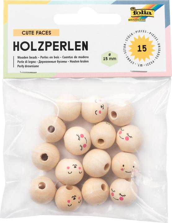 Folia Perles en bois Print