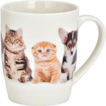 Produktbild Beanarella Tasse mit Hund- und Katzenmotiv, Design 2 (360 ml)