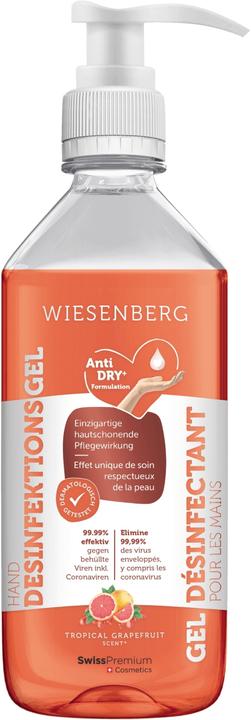 Produktbild Wiesenberg Hand Desinfektionsgel Tropical Grapefruit Gel (500 ml)