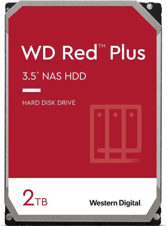 Actual product image WD Red Plus (2 TB, 3.5", CMR)