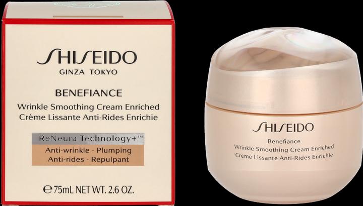 Image du produit Shiseido Benefiance Wrinkle Smoothing Cream Enriched (75 ml, Crème de jour)