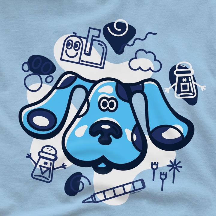 Immagine prodotto Blue´s Clues Blue's Clues And Friends Maglietta Uomo (XXL)