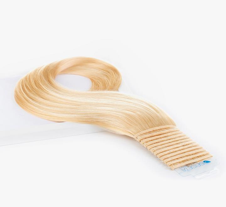 Seiseta Weft Hair Glatt 1B Schwarz 50/55 cm (Schwarz, 55 cm)