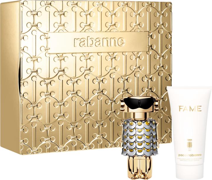 Produktbild Paco Rabanne Fame Christmas 2023 Eau de Parfum 50 / Body Lotion 75 (Parfum set)
