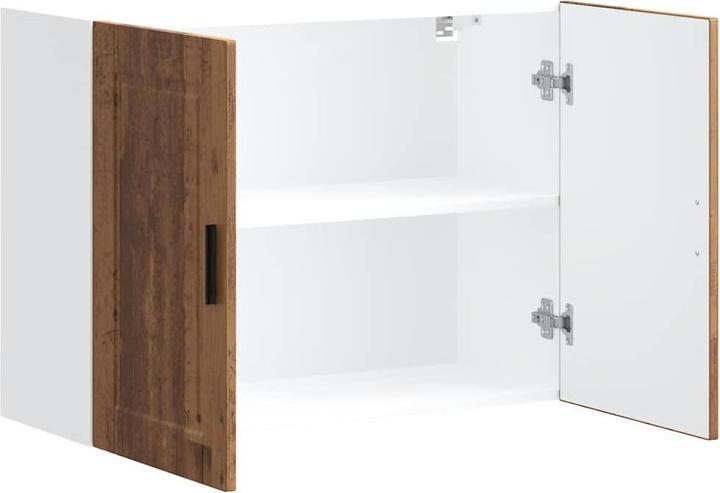 Image du produit VidaXL Meuble de cuisine Porto aspect bois recyclé Meuble de cuisine (80 x 31 x 60 cm)