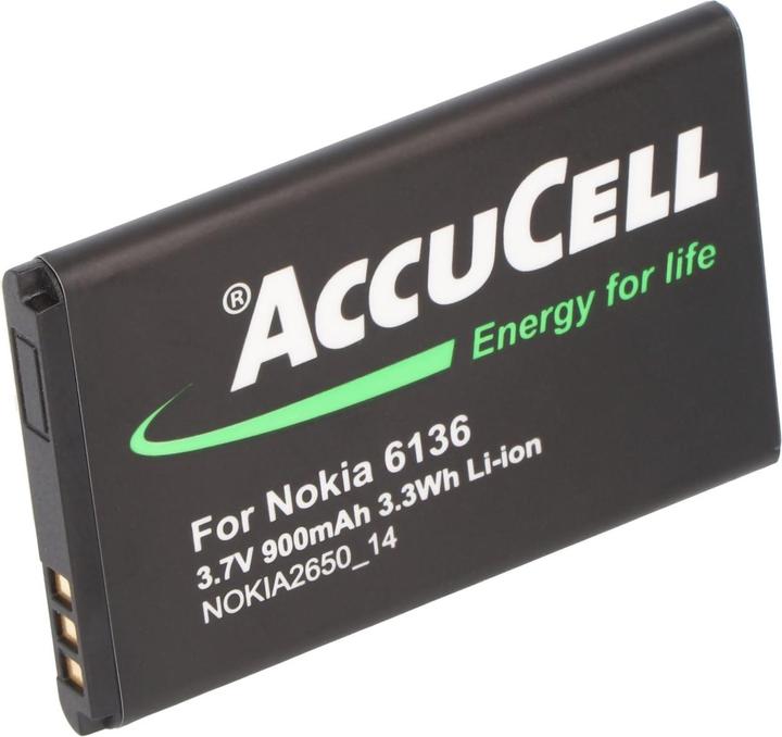 Image du produit AccuCell Batterie Nokia 6300, BL-4C