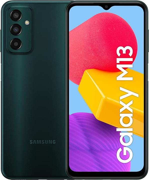 Image du produit Samsung Galaxy M13 (128 Go, Deep Green, 6.60", Double SIM hybride, 50 Mpx, 4G)