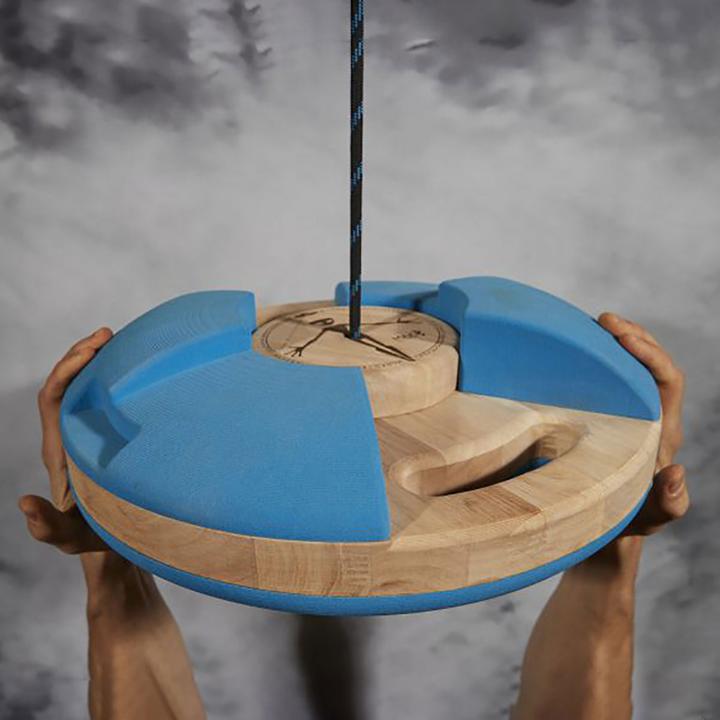 Produktbild Max Climbing UFO Klettergriff (Wood, Blue)
