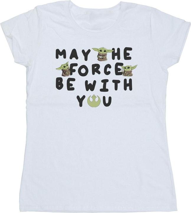 Produktbild Star Wars The Mandalorian Grogu May The Force Be With You TShirt (M)