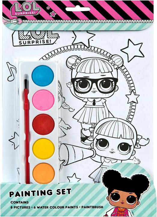 L.O.L. Surprise! Undercover Watercolour set