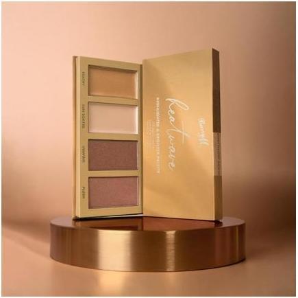 Actual product image Barry M Heatwave Highlighter & Bronzer Palette (Bronzer, 14 g)
