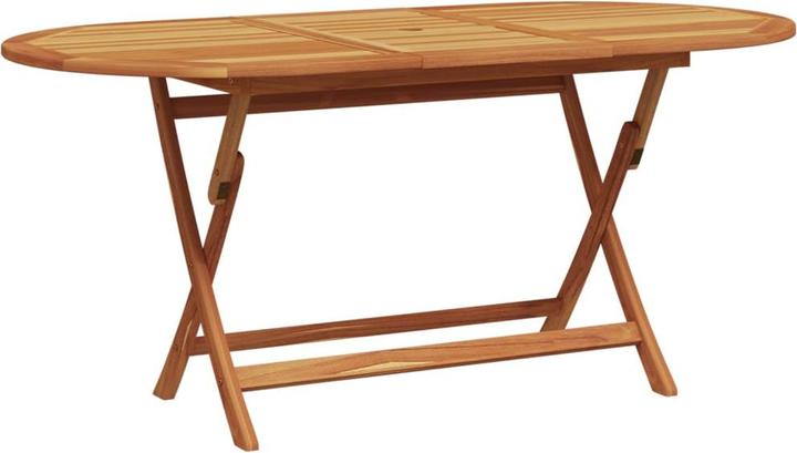 Produktbild VidaXL Gartenmöbel Essgruppe Gartengarnitur Sitzgruppe 7-tlg. Massivholz Akazie (160 cm)