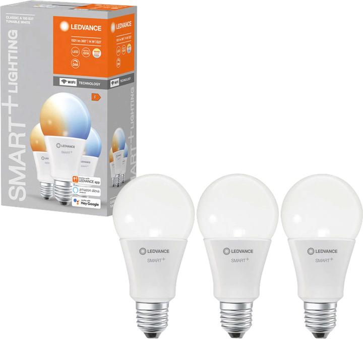 Produktbild Ledvance Smart+ Wifi Classic (E27, 14 W, 1521 lm, 1 x, F)