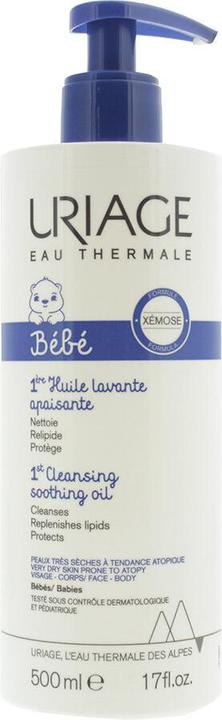 Image du produit Uriage Bébé 1st Huile nettoyante apaisante