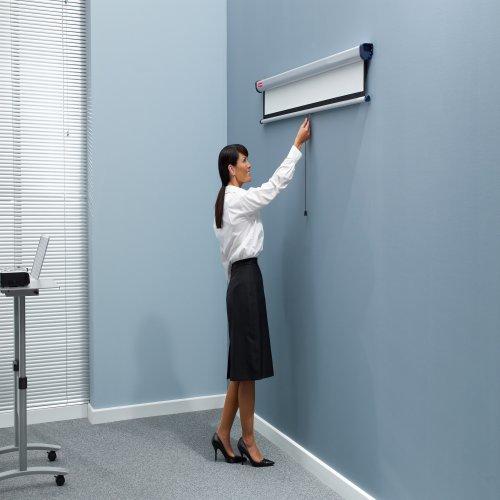 Actual product image Nobo Wall Mounted Projection Screen 1500x1138mm (70.87", 4:3)