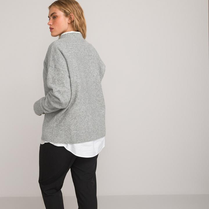 Image du produit La Redoute Collections Pull à encolure ronde (S)